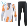Real Madrid Sweat d'Entraînement Quarter-Zip 2024-25 Blanche Pour Enfant